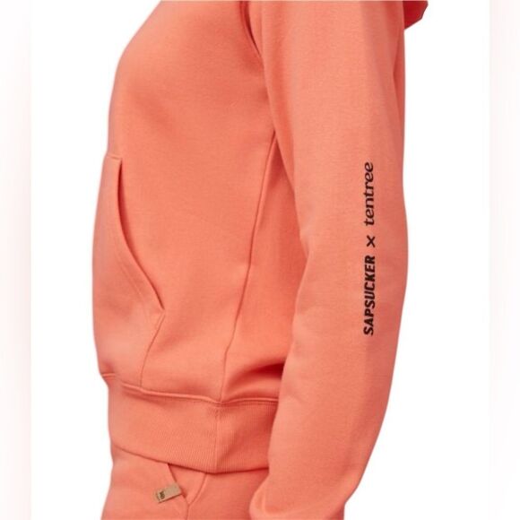 Tentree Sapsucker Hoodie Grapefruit - Size Small - Picture 2 of 14